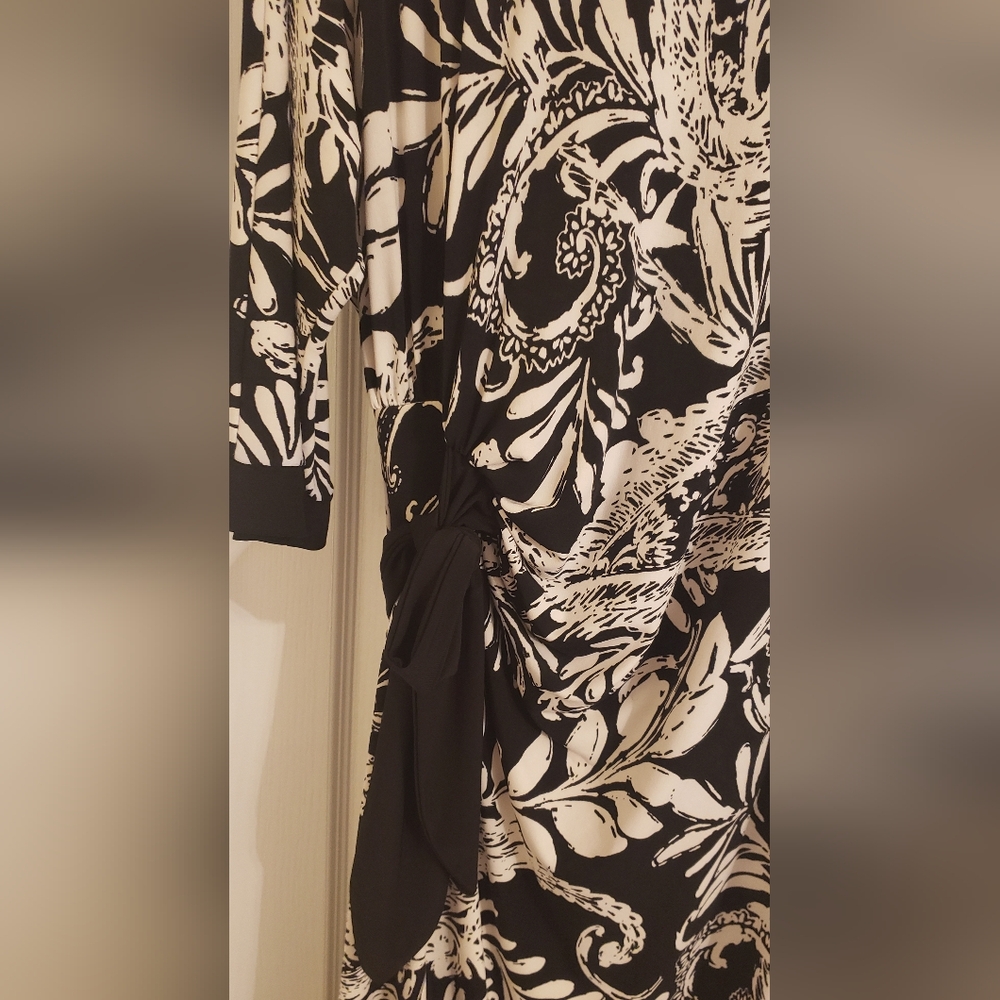 NWT Black & white dress sz 20W - Picture 9 of 9